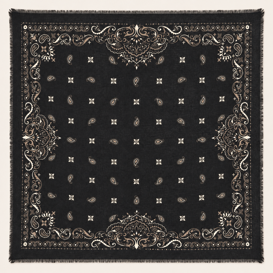 Quadratisches Paisley-Tuch