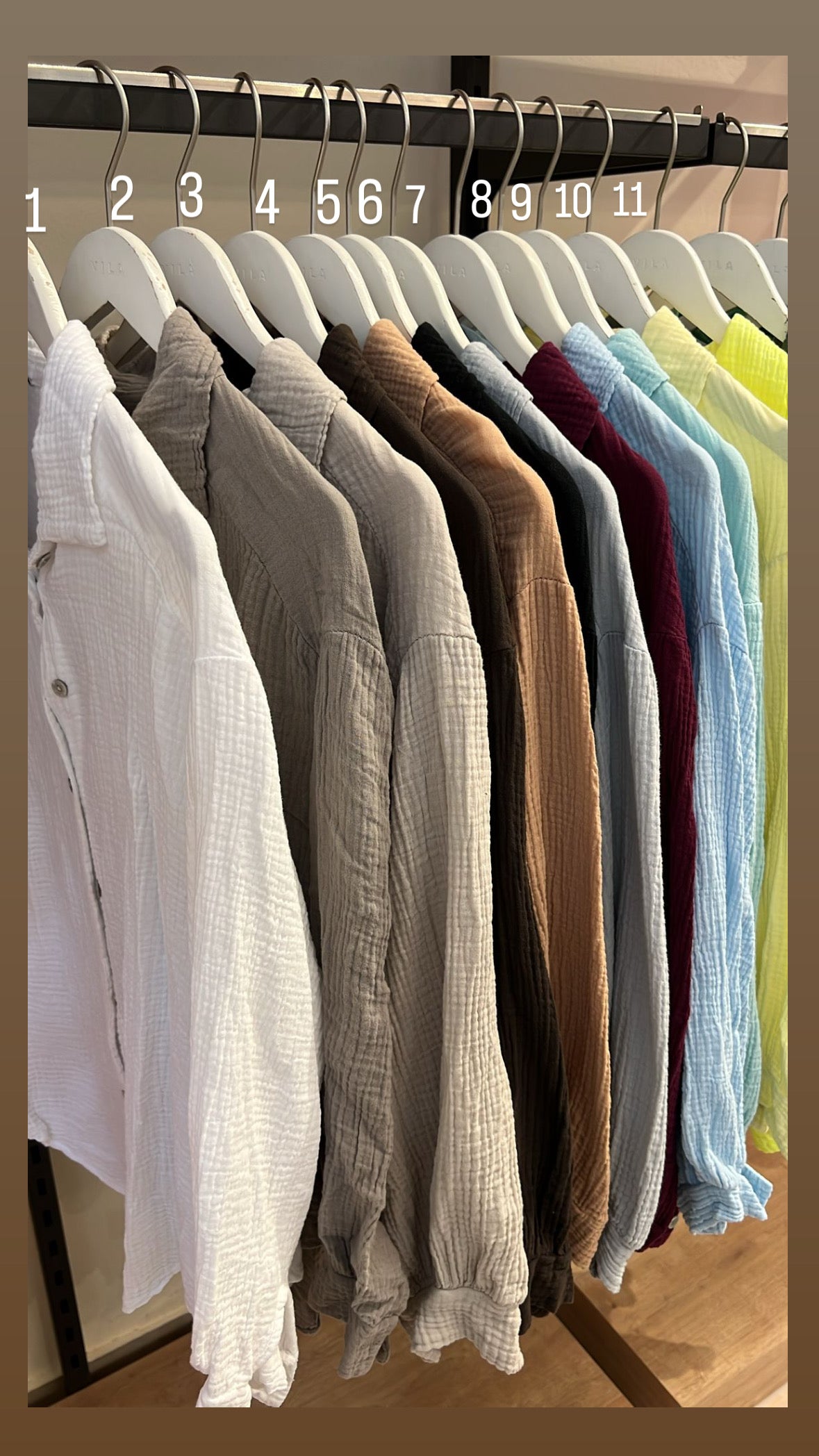 MUSSELIN BLUSE