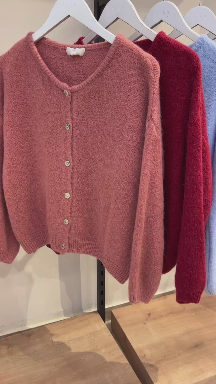 Cardigan City mit Babyalpakawolle